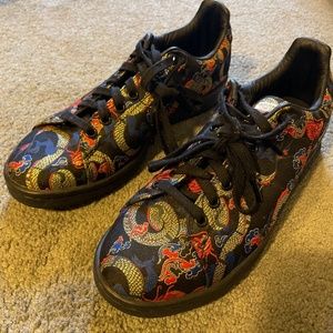 Adidas Stan Smith Dragon Print